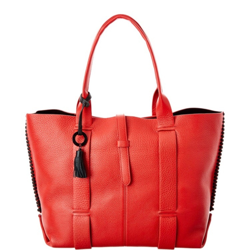 Red Leather Handbag